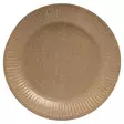 Exacompta lautanen 23cm ruskea, 1 kpl=20 - Kertakäyttöastiat - 79109I - 1