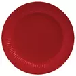 Exacompta lautanen 23cm punainen, 1 kpl=20 lautasta - Kertakäyttöastiat - 79215I - 1