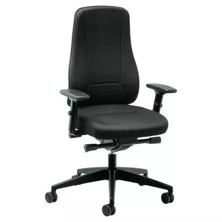 Interstuhl Younico 2456 työtuoli musta - Työtuolit - 2456BLACK - 1