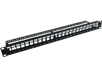 19" Blank patch panel, 24port - Patch panels - PP-004BLANK - 1