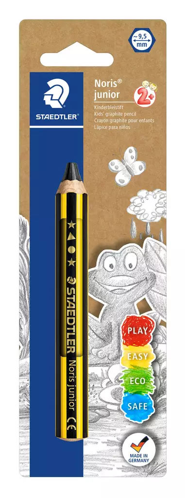 Pencil Noris Junior 2B blister (1) - Värityskynät - STA1412BBK - 1