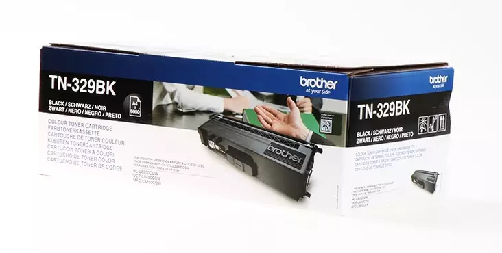 Brother DCP-L8400CDN/L8450CDW 6000s. musta - Brother laserkasetit - TN-329BK - 1