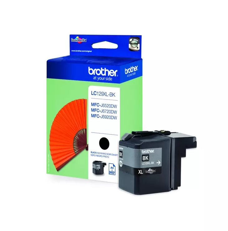 Brother LC129XL. musta - Brother mustesuihkupatruunat - LC129XLBk - 1