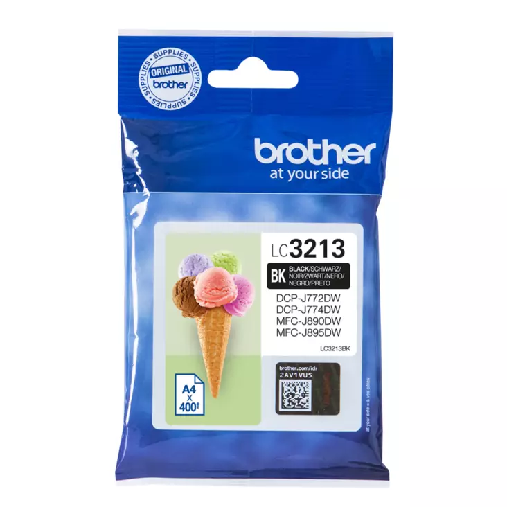 Brother LC3213BK ink cartridge HC, Musta - Brother mustesuihkupatruunat - LC3213BK - 1