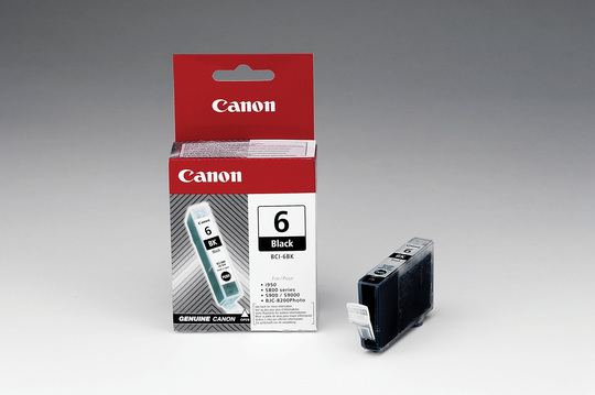 Canon BCI-6BK musta - Canon mustesuihkupatruunat - BCI-6BK - 1