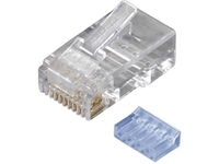CAT6 Modular Plug 25 pak - Verkkokaapelit - FMTP6-R2-25PAK - 1