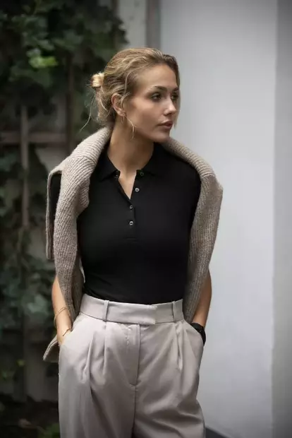 Harvard Classic naisten pikeepaita - Pikeepaidat - HACL-L - 1