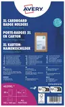 Avery 4839XL nimikorttikotelo A6, 50kpl - Nimikortit, kongressineulat, kaulanauhat - 4839XL - 1