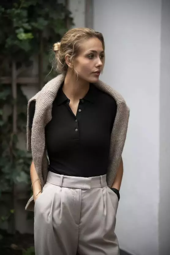 Harvard Classic naisten pikeepaita - Pikeepaidat - HACL-L - 1