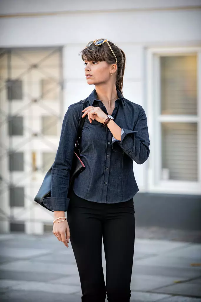 Torrance naisten farkkupaita - Kauluspaidat - TORR-L - 1