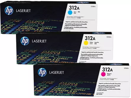 HP CF440AM 312A CMY - Hp laserkasetit - CF440AM - 1