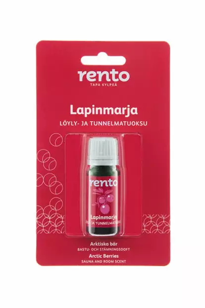 RENTO LÖYLYTUOKSU 10 ML Lapinmarja - Saunatuotteet - RE2794LM - 1