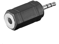 Adapter 2.5mm - 3.5mm M-F - Audiokaapelit - AUDASM - 1
