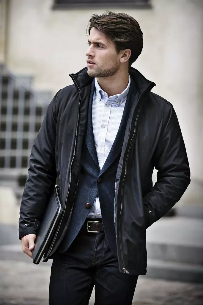 Bellington musta miesten takki - Fleece ja Softshell takit - BELL-M - 1