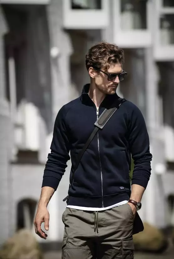 Cambridge miesten collegetakki - Neuleet - CAMB-M - 5