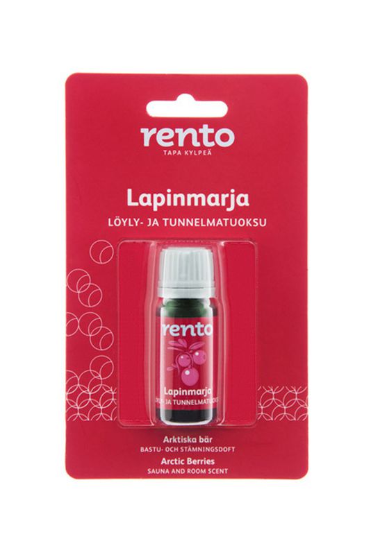 RENTO LÖYLYTUOKSU 10 ML Lapinmarja - Saunatuotteet - RE2794LM - 1