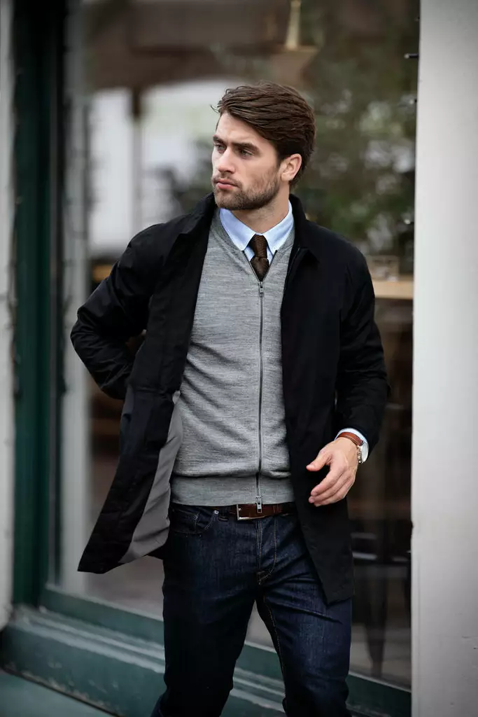 Seattle miesten takki musta - Välikausitakit - SEAT-M - 1