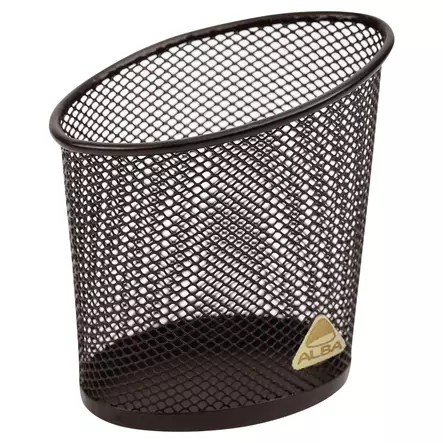 Alba Mesh kynäpurkki metalli musta - Kynätelineet - MESHCUPN - 1