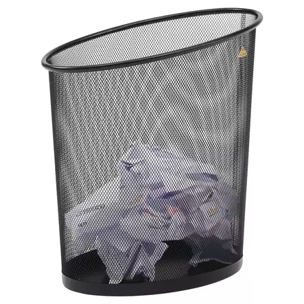 Alba Mesh roskakori 18L, musta - Kiinteistövarusteet - MESHCORBN - 2