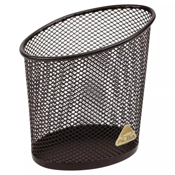 Alba Mesh kynäpurkki metalli musta - Kynätelineet - MESHCUPN - 1