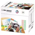 Värikopiopaperi PRO-DESIGN A4 160g 250 arkkia/pkt - Valkoiset tulostuspaperit - 127580PRO - 2