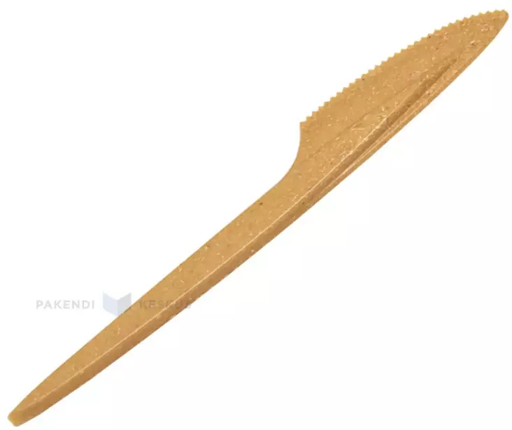 Puupolymeeri veitsi 18cm 100kpl/pss - Kertakäyttöaterimet - UVNW18P - 1