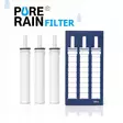 Suihkun vedensuodatin Pure Rain 3kpl - Henkilöhygienia, ihon hoitotuotteet - AS9000PR - 1