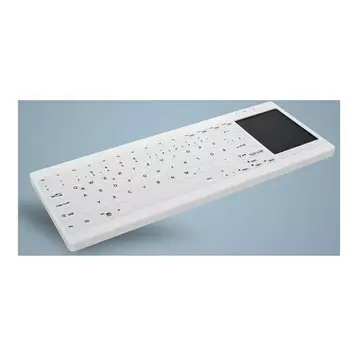 CHERRY Hygiene Backlit Kosketuslevyllinen Näppäimistö USB, Musta - Näppäimistöt - CHEAKC4412FGUSWNOR - 1