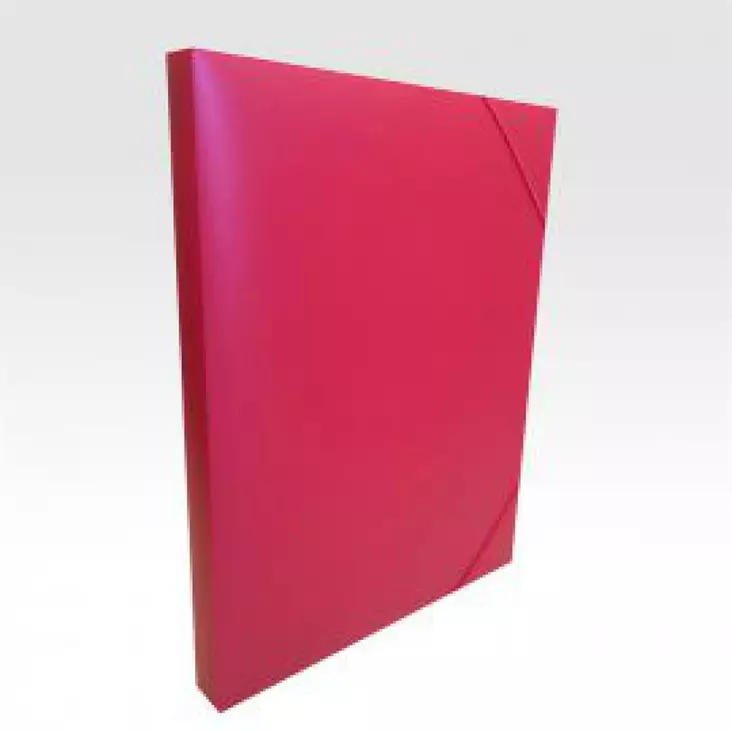 Kulmalukkokotelo 30mm PP frost punainen - Kansiot - GUMAPPVC30MMPIR - 1