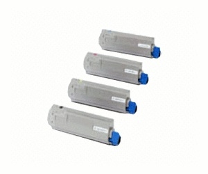 Oki C5850/C5950 cyan tarvikekasetti 6k - Oki laserkasetit - 43865723OR - 1