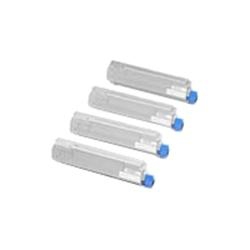 Oki C8600/8800 keltainen tarvikevärikasetti 6k - Oki laserkasetit - 43487709OR - 1