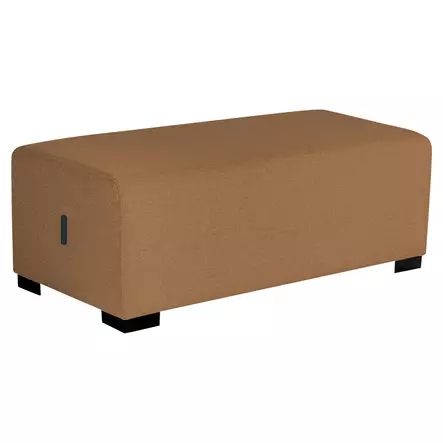 Alba Hizia 2-istuttava rahi Terre of Sienne 122 x 62 x 46cm - Kiinteistövarusteet - HIZIAP2T - 1