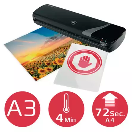 GBC laminointilaite Inspire+ A3, musta - Kuumalaminointilaitteet - 4402076EU - 2
