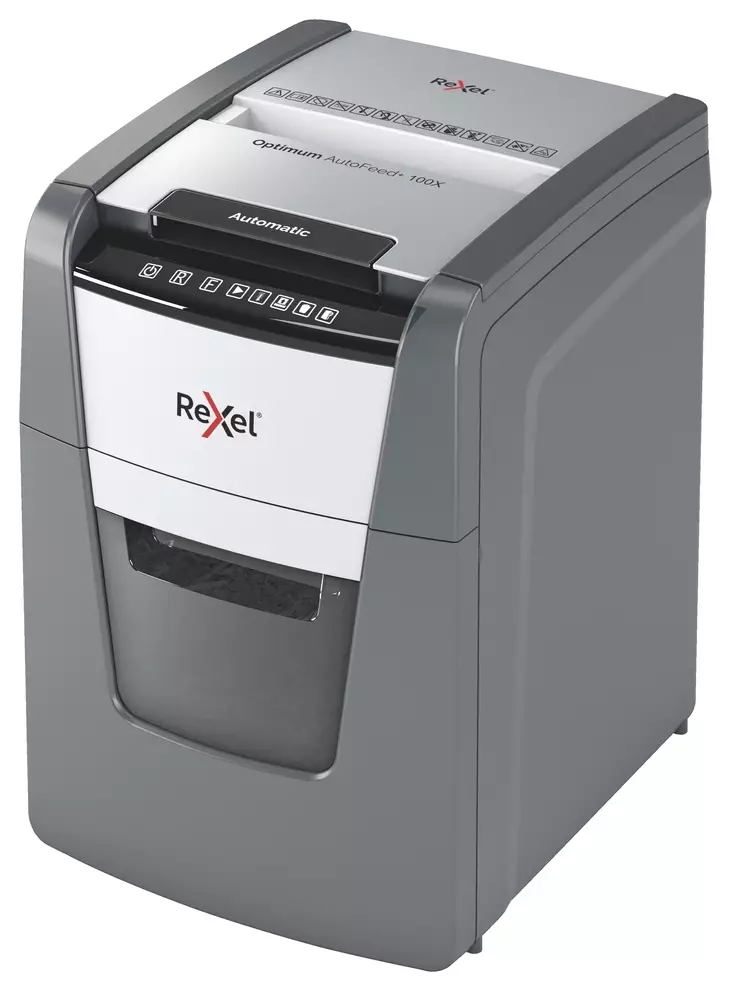 Rexel paperintuhooja Optimum AutoF+ 100X - Paperintuhoojat - REX2020100XEU - 1
