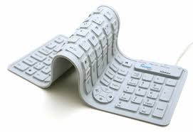 Silikoninäppäimistö Flexfold Midi - Näppäimistöt - 441-426U - 1