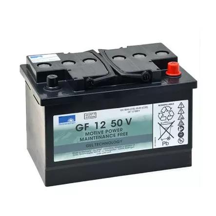 Sonnenschein GF12050V geeliakku 12V 50Ah - Kiinteistövarusteet - GF12050V - 1