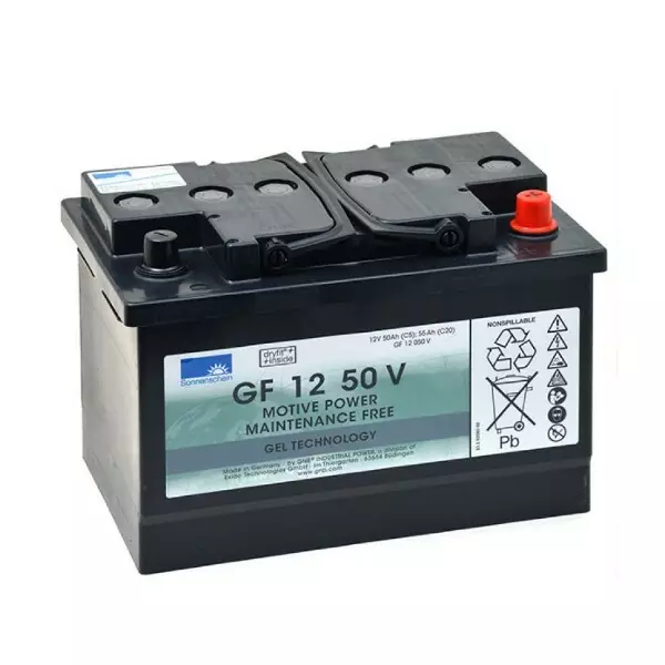 Sonnenschein GF12050V geeliakku 12V 50Ah - Kiinteistövarusteet - GF12050V - 1