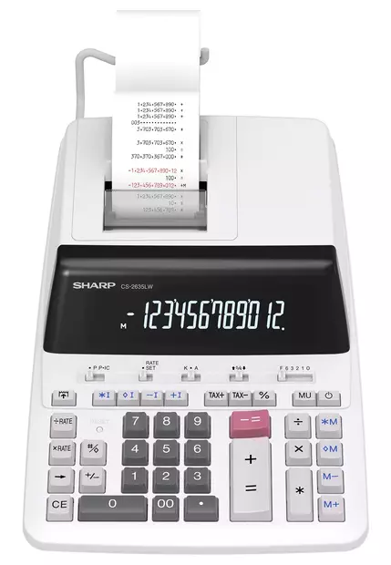 Nauhalaskin SHARP SH-CS2635LW - Nauhalaskimet - SH-CS2635LW - 1