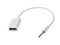 Adapter 3.5mm to USB A female - Audiokaapelit - AUDUSBFW - 1