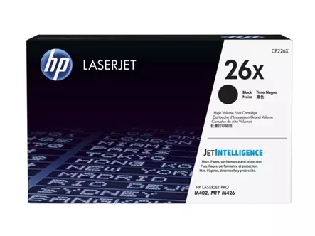 HP 26X LJ Pro m402/m426 laserkasetti 9K - Hp laserkasetit - CF226X - 1