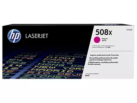 HP CLJ M552/M553 Magenta 508X 9500s - Hp laserkasetit - CF363X - 1