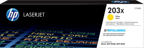 HP 203X -keltainen värikasetti - Hp laserkasetit - CF542X - 1