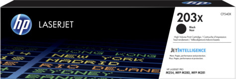 HP 203X -musta värikasetti - Hp laserkasetit - CF540X - 1