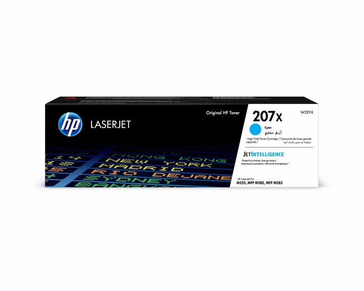 HP 207X Cyan LaserJet 2,45K - Hp laserkasetit - W2211X - 1