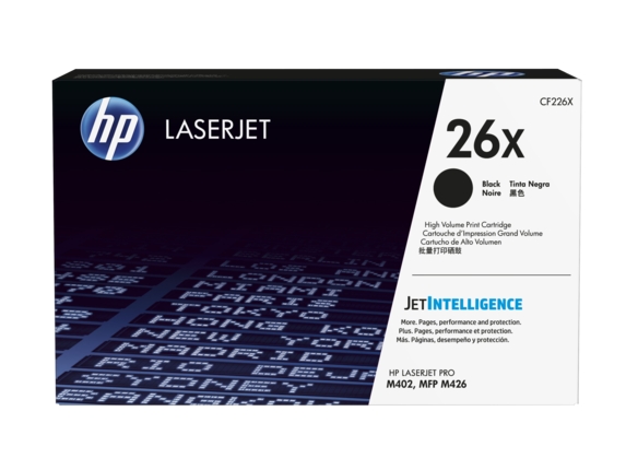 HP 26X LJ Pro m402/m426 laserkasetti 9K - Hp laserkasetit - CF226X - 1