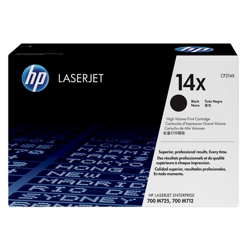 HP Laserjet Enterprise 700,M712dn,n,xh,M725,dn,f,z,z+ bk CF214X (14X) 17500s. - Hp laserkasetit - CF214X - 1
