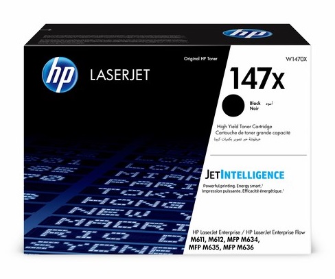 Laserkasetti HP 147X suurtulostus 25k - Hp laserkasetit - W1470X - 1