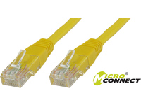 U/UTP CAT6 0.3M Yellow LSZH - Verkkokaapelit - UTP6003Y - 1